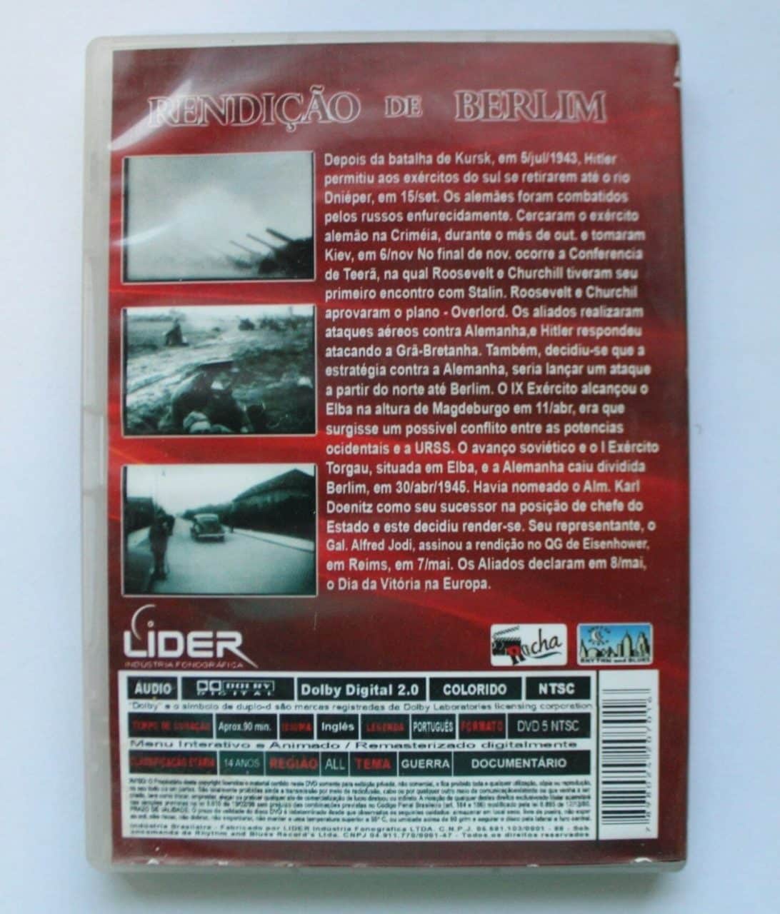 | Casa do Colecionador Colecao Historia Das Guerras Rendicao De Berlim Dvd 2
