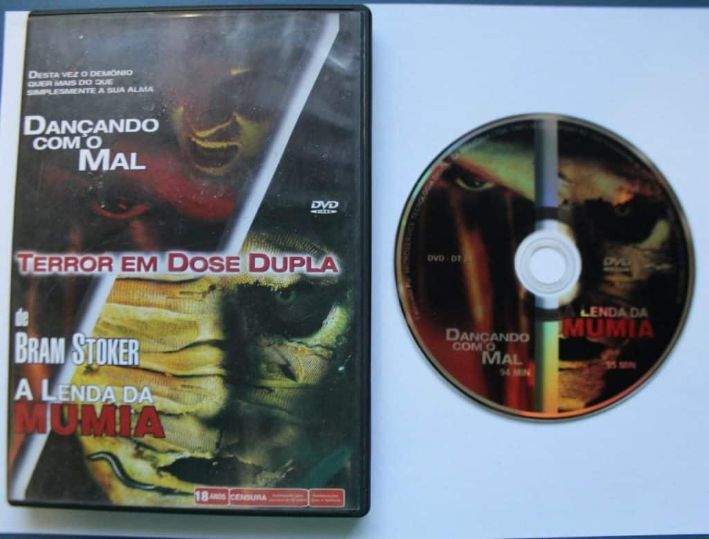 | Casa do Colecionador Dançando com o Mal e a Lenda da Múmia - Terror em Dose Dupla (2 filmes) DVD