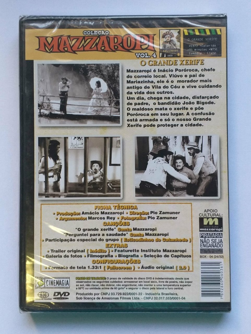 | Casa do Colecionador Mazzaropi - O Grande Xerife (DVD LACRADO)