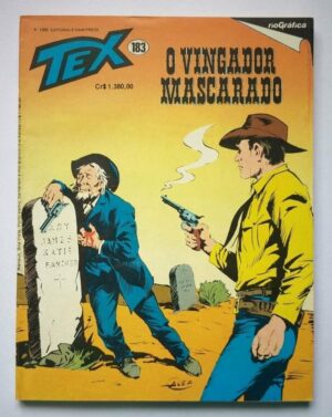 Tex Nº 183 - O Vingador Mascarado (Rio Gráfica) - 1985