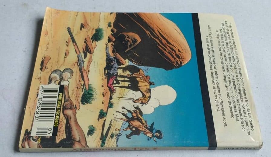 | Casa do Colecionador Almanaque Tex Nº 05 - A Lei do Deserto (Mythos Editora - Bonelli Comics) Novembro 2000