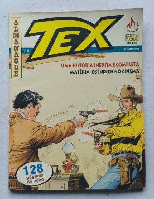 | Casa do Colecionador Almanaque Tex Nº 08 - (Mythos Editora - Bonelli Comics) Junho 2001