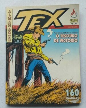 Almanaque Tex Nº 09 - O Tesouro de Victorio (Mythos Editora - Bonelli Comics) Agosto 2001