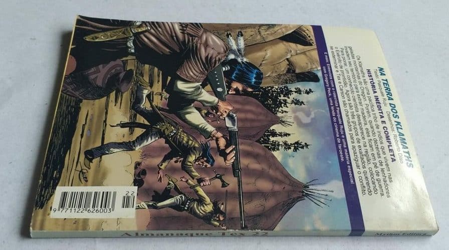 | Casa do Colecionador Almanaque Tex Nº 22 - Na Terra dos Klamaths (Mythos Editora - Bonelli Comics) Maio 2004