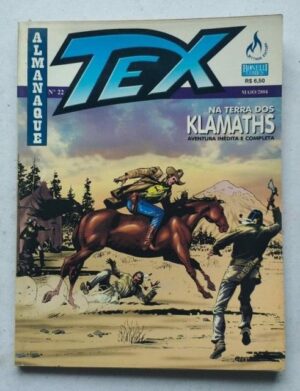 Almanaque Tex Nº 22 - Na Terra dos Klamaths (Mythos Editora - Bonelli Comics) Maio 2004