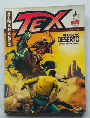 Almanaque Tex Nº 23 - Guerra no Deserto (Mythos Editora - Bonelli Comics) Agosto 2004