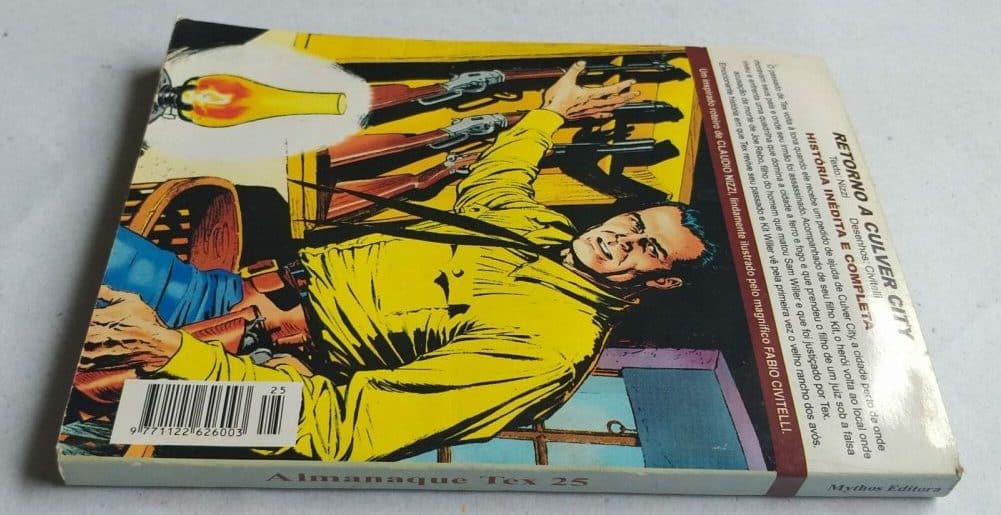 | Casa do Colecionador Almanaque Tex Nº 25 - Retorno a Culver City (Mythos Editora - Bonelli Comics) Fevereiro 2005