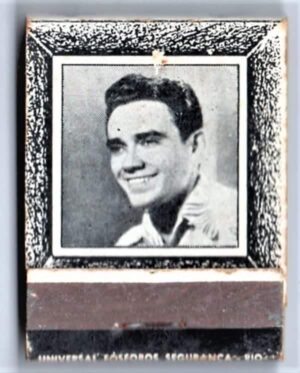 Caixa De Fosforos - Cantor Francisco Carlos - Fosforex - Rio de Janeiro ( RJ ) - Anos 50