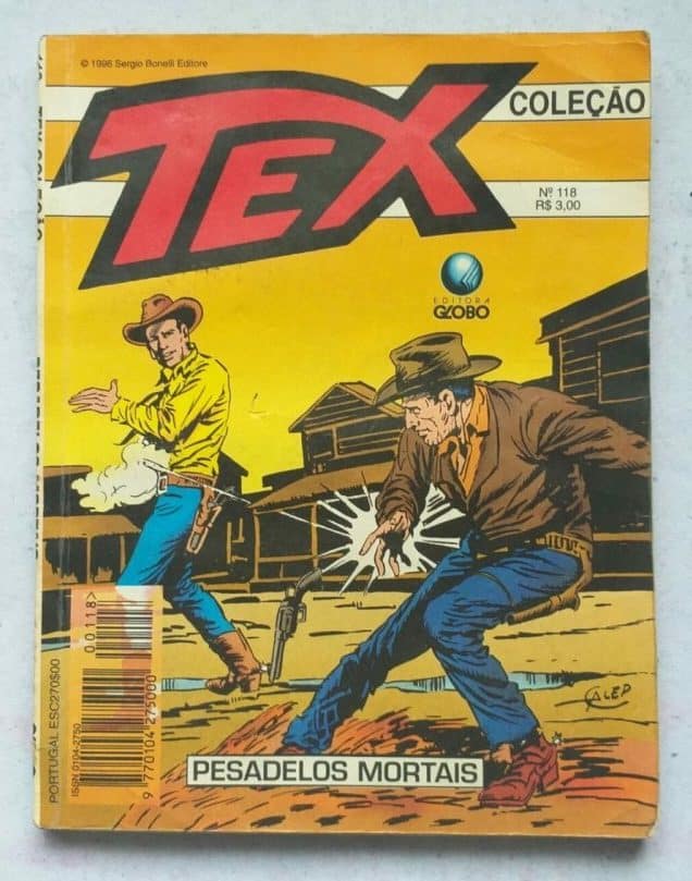 | Casa do Colecionador Tex Coleção Nº 118 - Pesadelos Mortais (Editora Globo) Novembro 1996