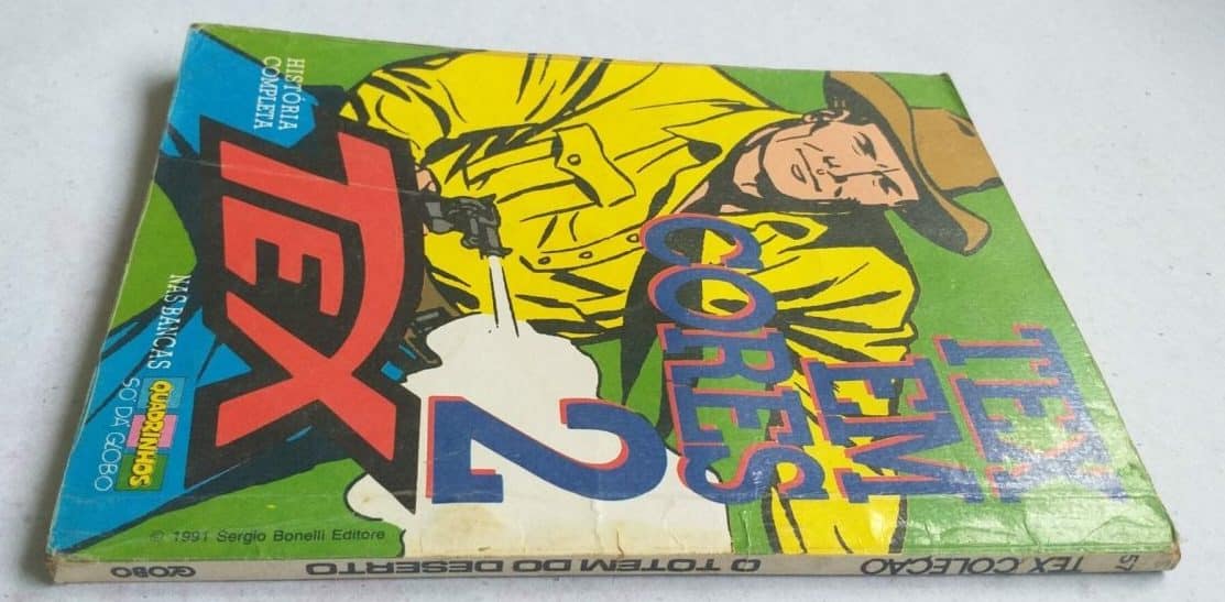 | Casa do Colecionador Tex Coleção Nº 57 - O Totem do Deserto (Editora Globo) Outubro 1991