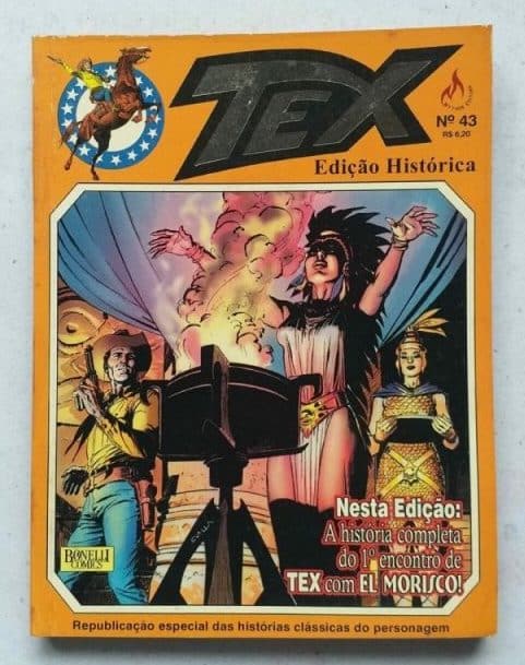 | Casa do Colecionador Tex Edição Histórica Nº 43 (Mythos Editora - Bonelli Comics) Agosto 2000