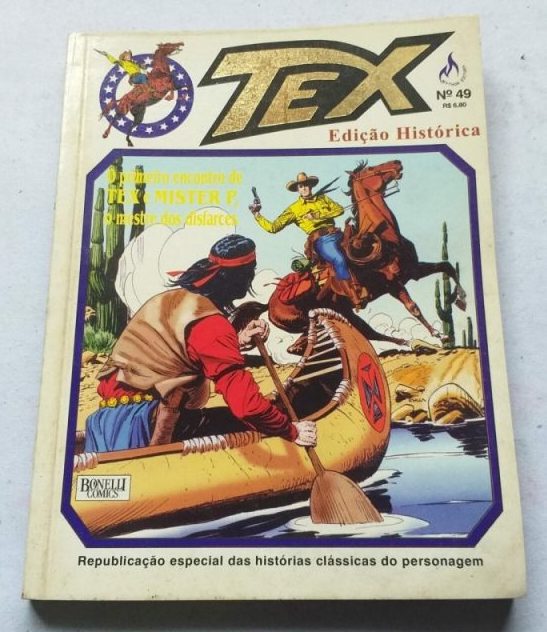 | Casa do Colecionador Tex Edição Histórica Nº 49 (Mythos Editora - Bonelli Comics) Agosto 2001