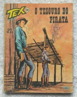 Tex Nº 14 - O Tesouro do Pirata (Editora Vecchi - 2ª edição) - Junho 1978