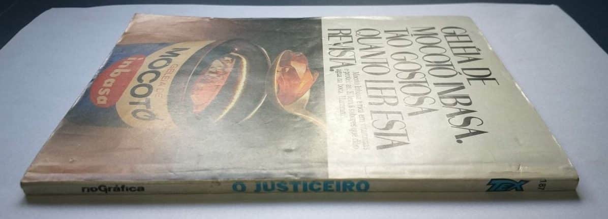 | Casa do Colecionador Tex Nº 187 - O Justiceiro (Rio Gráfica) - 1985
