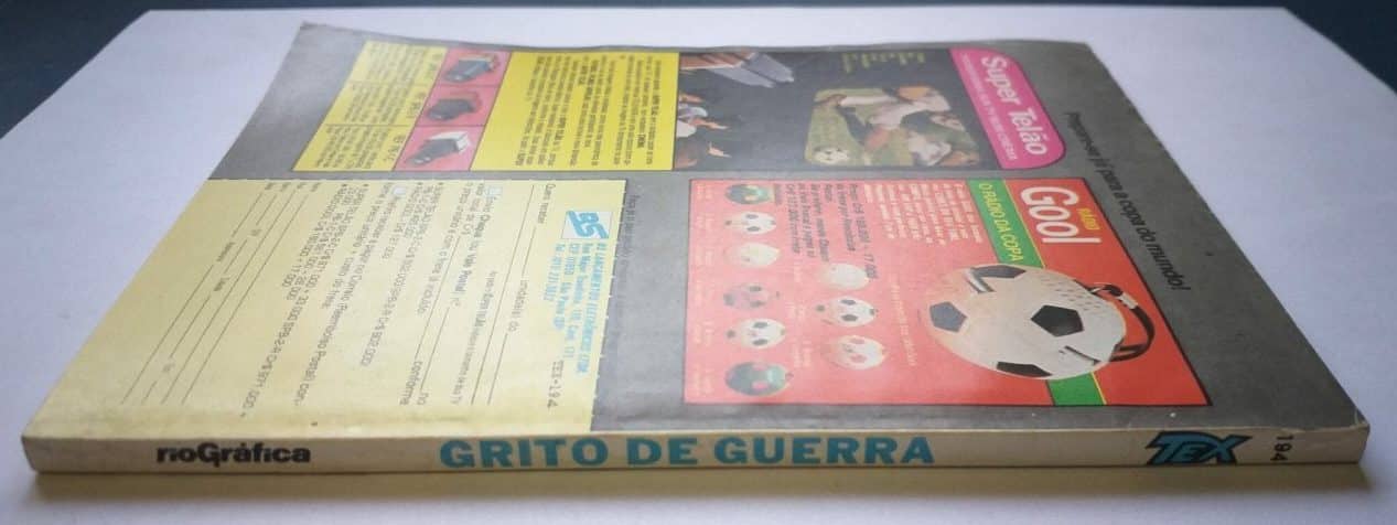 | Casa do Colecionador Tex Nº 194 - Grito de Guerra (Rio Gráfica) - 1985