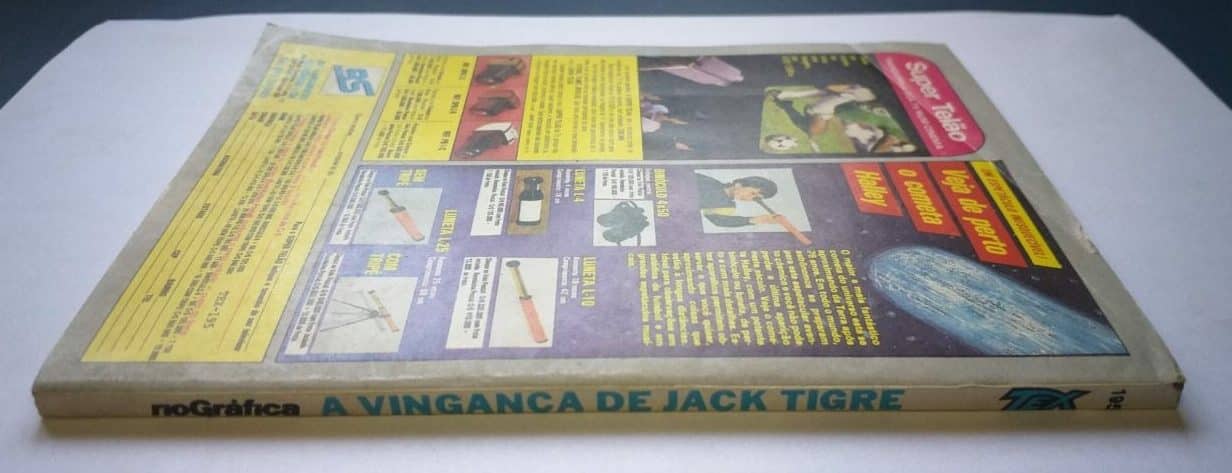 | Casa do Colecionador Tex Nº 195 - A Vingança de Jack Tigre (Rio Gráfica) - 1986