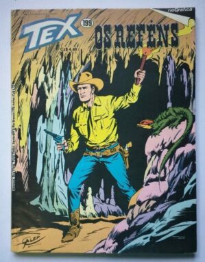 Tex Nº 199 - Os Reféns (Rio Gráfica) - 1986