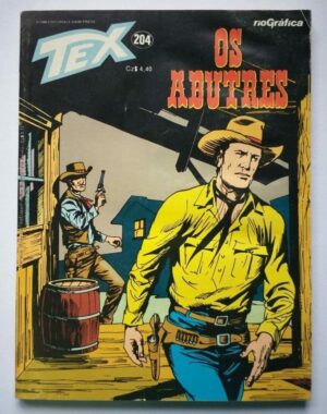 Tex Nº 204 - Os Abutres (Rio Gráfica) - 1986