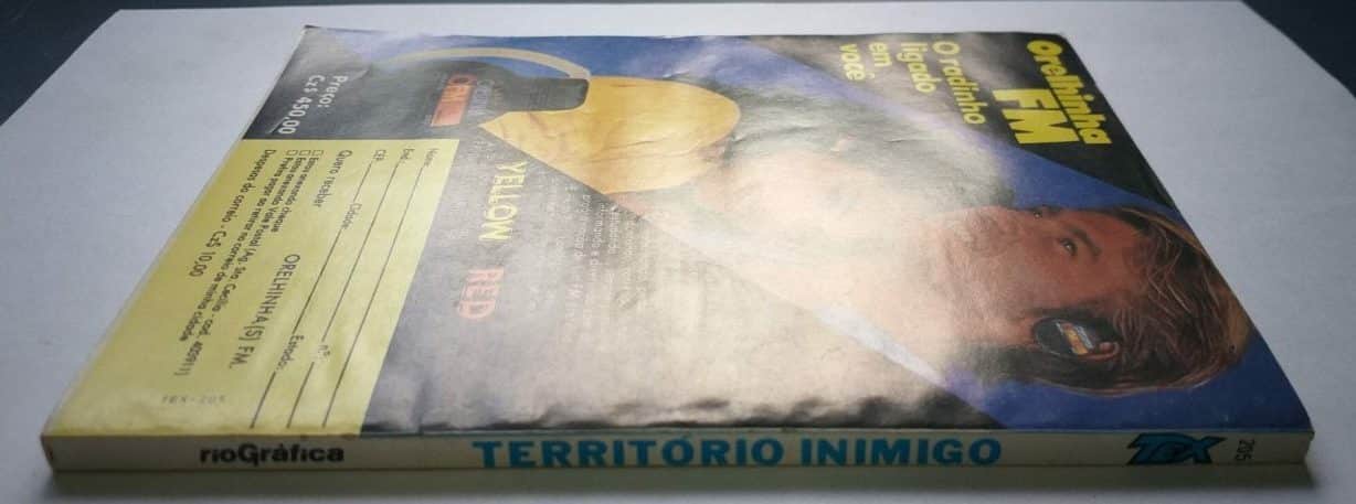 | Casa do Colecionador Tex Nº 205 - Território Inimigo (Rio Gráfica) - 1986