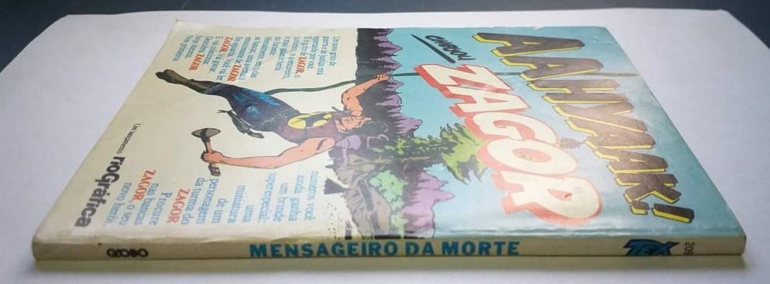 | Casa do Colecionador Tex Nº 209 - Mensageiro da Morte (Editora Globo) - 1987