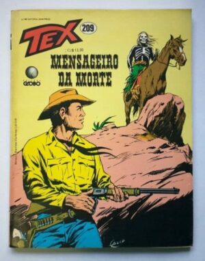 Tex Nº 209 - Mensageiro da Morte (Editora Globo) - 1987