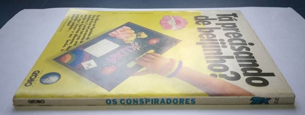 | Casa do Colecionador Tex Nº 212 - Os Conspiradores (Editora Globo) - 1987