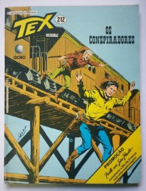 Tex Nº 212 - Os Conspiradores (Editora Globo) - 1987