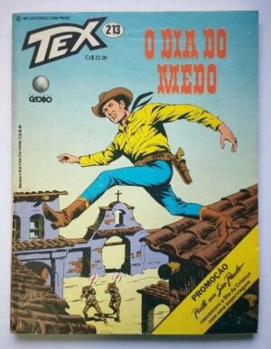 Tex Nº 213 - O Dia do Medo (Editora Globo) - 1987