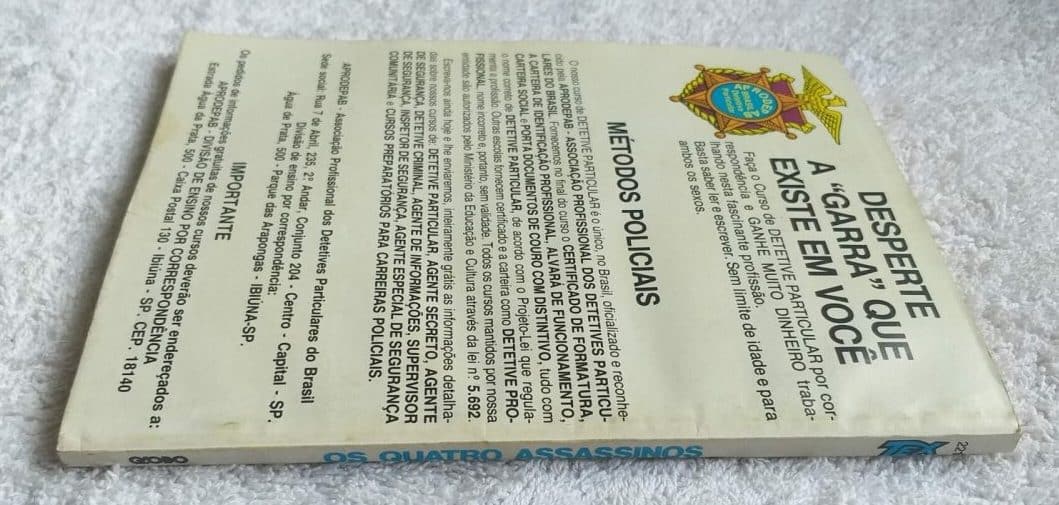 | Casa do Colecionador Tex Nº 221 - Os Quatro Assassinos (Editora Globo) - 1988
