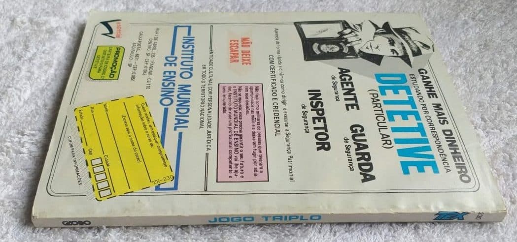 | Casa do Colecionador Tex Nº 230 - Jogo Triplo (Editora Globo) - 1989