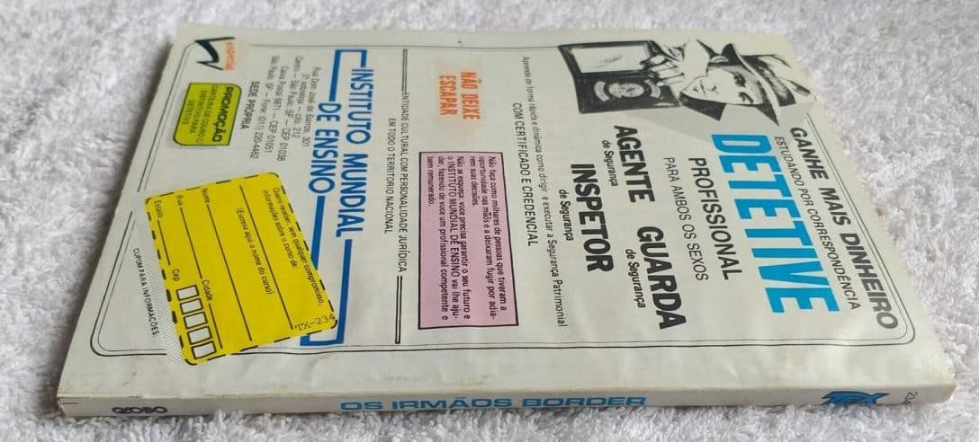 | Casa do Colecionador Tex Nº 234 - Os Irmãos Border (Editora Globo) - 1989