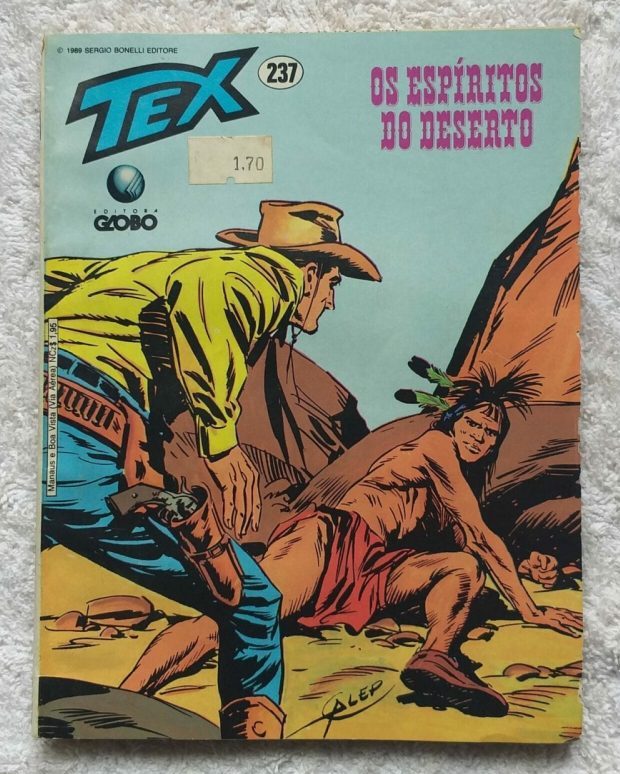 | Casa do Colecionador Tex Nº 237 - Os Espíritos do Deserto (Editora Globo) - 1989