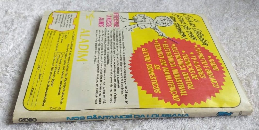 | Casa do Colecionador Tex Nº 239 - Nos Pântanos da Louisiana (Editora Globo) - 1989
