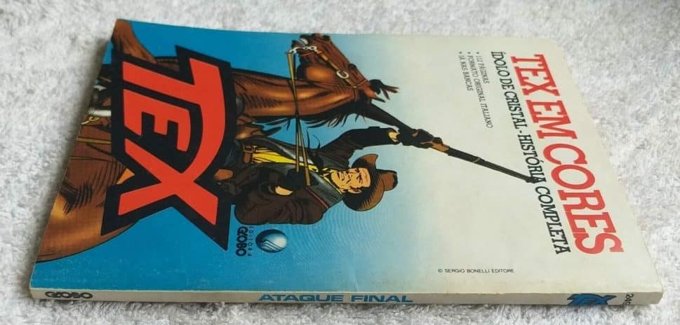 | Casa do Colecionador Tex Nº 249 - Ataque Final (Editora Globo) - 1990