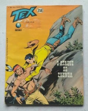 Tex Nº 258 - O Ataque de Zhenda (Editora Globo) - 1991
