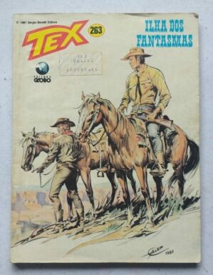 Tex Nº 263 - Ilha dos Fantasmas (Editora Globo) - 1991