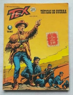 Tex Nº 271 - Táticas de Guerra (Editora Globo) - 1992
