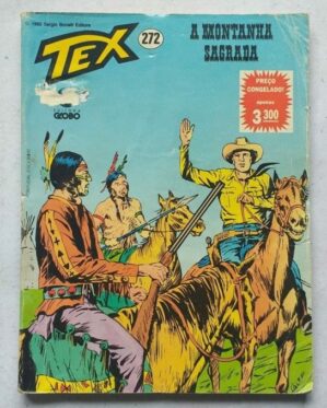 Tex Nº 272 - A Montanha Sagrada (Editora Globo) - 1992