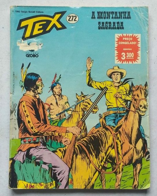 | Casa do Colecionador Tex Nº 272 - A Montanha Sagrada (Editora Globo) - 1992