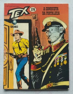 Tex Nº 278 - A Conquista da Fortaleza (Editora Globo) - 1992