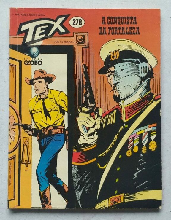 | Casa do Colecionador Tex Nº 278 - A Conquista da Fortaleza (Editora Globo) - 1992