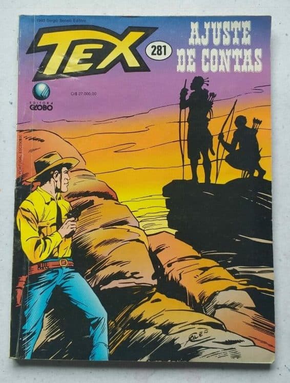| Casa do Colecionador Tex Nº 281 - Ajuste de Contas (Editora Globo) - 1993