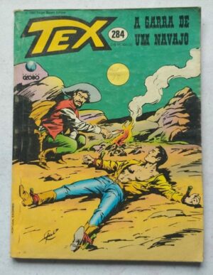 Tex Nº 284 - A Garra de Um Navajo (Editora Globo) - 1993