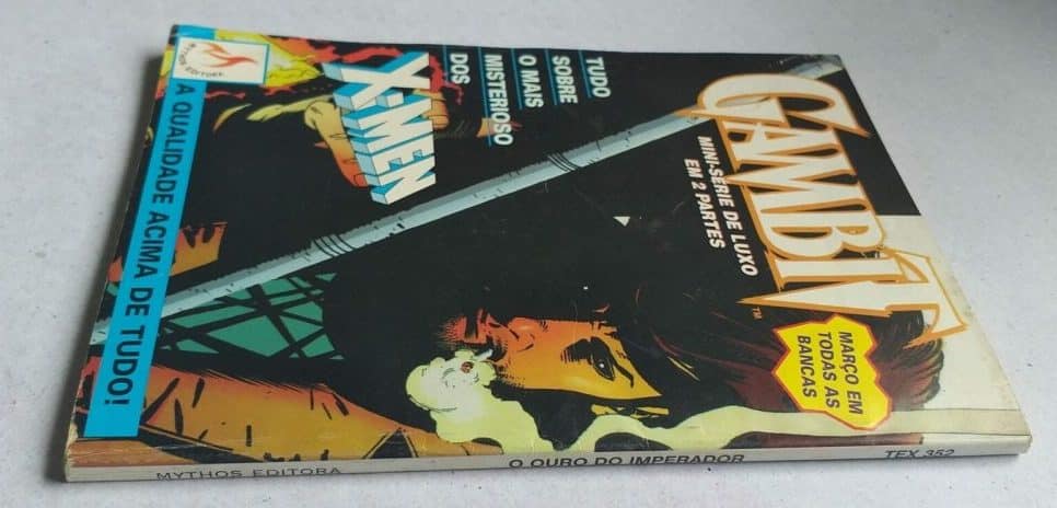 | Casa do Colecionador Tex Nº 352 - O Ouro do Imperador (Mythos Editora - Bonelli Comics) - Fevereiro 1999