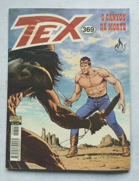 | Casa do Colecionador Tex Nº 369 - O Canyon da Morte (Mythos Editora - Bonelli Comics) - Julho 2000