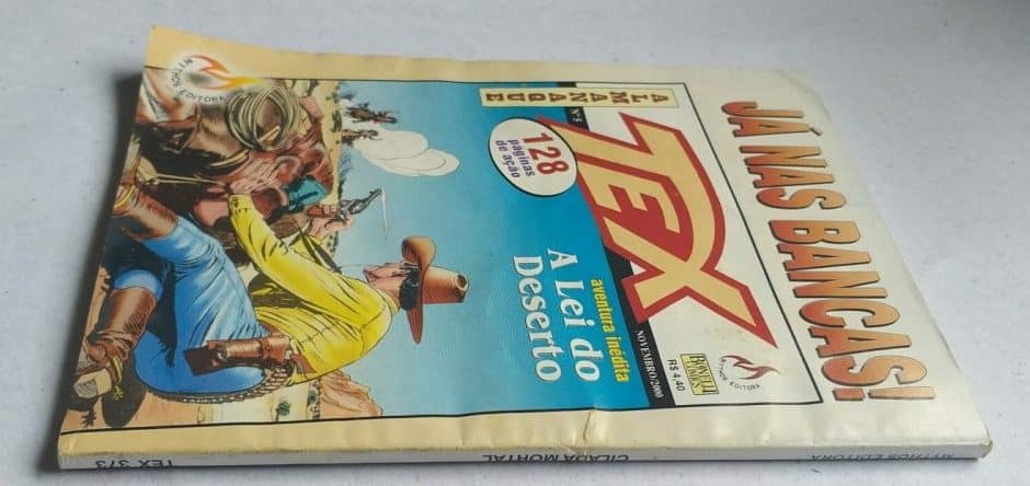 | Casa do Colecionador Tex Nº 373 - Cilada Mortal (Mythos Editora - Bonelli Comics) - Novembro 2000