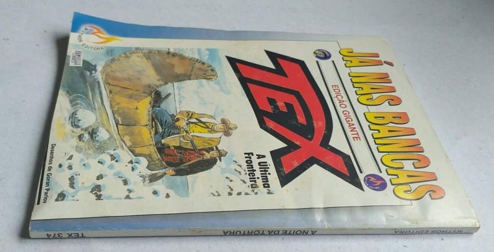 | Casa do Colecionador Tex Nº 374 - A Noite da Tortura (Mythos Editora - Bonelli Comics) - Dezembro 2000