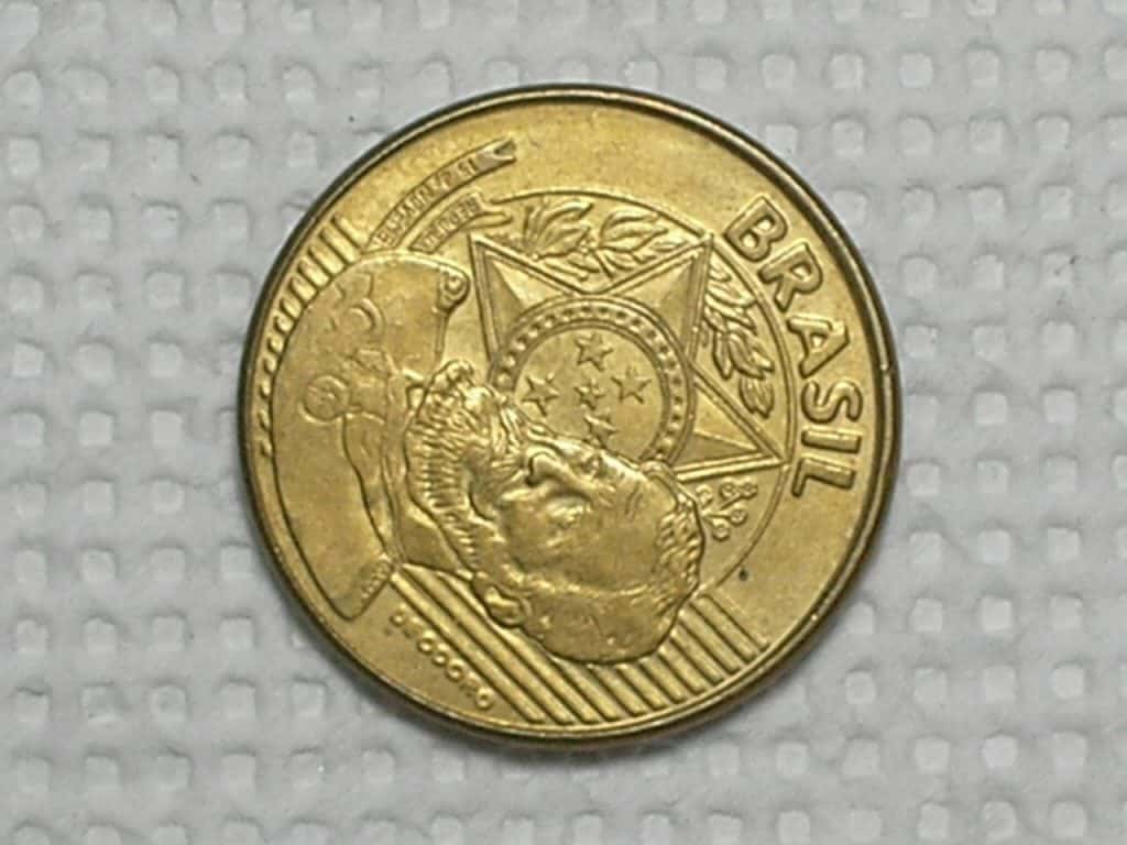 25 Centavos - 2004 / Reverso Horizontal / Flor de Cunho / cod. 120.2