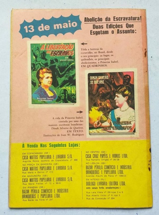 | Casa do Colecionador Aí Mocinho (6ª Série) Nº 10 - Ben Bowie e os Pioneiros (Ebal) Maio 1971