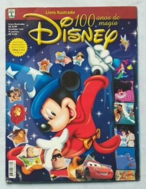 Álbum de Figurinhas - 100 Anos de Magia Disney (Incompleto com 190 fig coladas) 2006